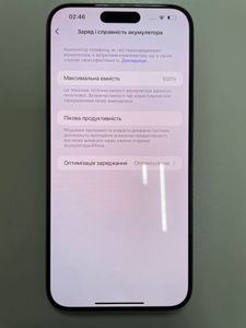 Б/в Мобільний телефон Apple iphone 15 pro max 256gb 01-200804571
