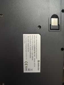 Б/в Клавіатура Defender cleikos gk-135 01-200807837