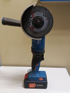 Б/у Угловая шлифмашина Dexter 20vag2-125b1 + 1акб 5a/h + з/п 01-200832986