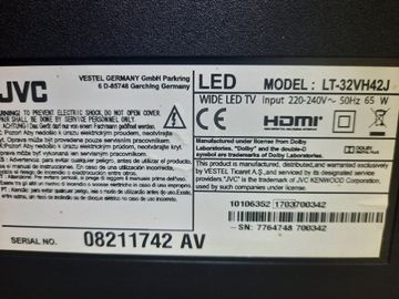 Б/в Телевізор Jvc lt-32vh42j 01-200845441
