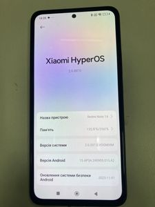 Б/в Мобільний телефон Xiaomi redmi note 14 8/256gb 01-200854258