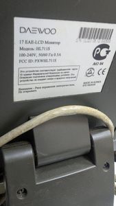 Б/в Монітор Daewoo hl711s 01-200859548