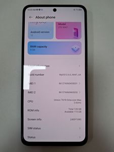 Б/в Мобільний телефон Zte blade v40s 6/128gb 01-200833624