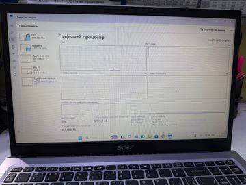 Б/у Ноутбук Acer 15/celeron n4500 ddr4/8gb ddr4/ssd 256 gb/*інтегрована 01-200886327