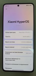 Б/в Мобільний телефон Xiaomi redmi note 13 pro 5g 8/256gb 01-200840686