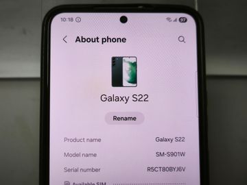 Б/в Мобільний телефон Samsung galaxy s22 sm-s901w 8/128gb 01-200890181