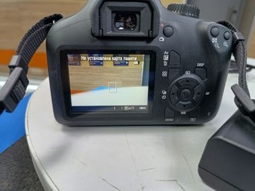 Б/у Фотоаппарат Canon eos 4000d + ef-s 18-55 1:3.5-5.6 iii 01-200860965