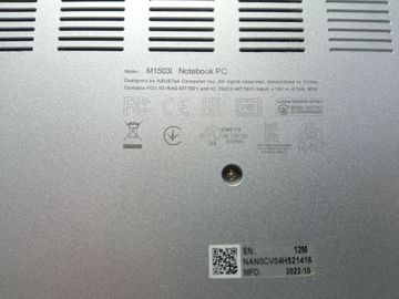 Б/в Ноутбук Asus 15/ryzen 5 4600h ddr4/16gb ddr4/hdd *відсутній/ssd 512 gb/*інтегрована 01-200913858