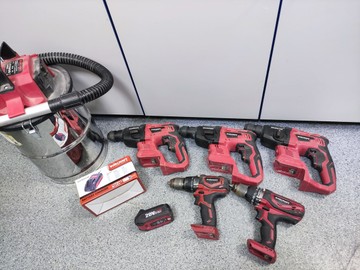 Б/в Набір інструментів Worcraft chd-s20lib/chd-s20li/cavc-s20li-18l/crh-s20lib 3 шт/ 1акб 2ah зп 01-200928513