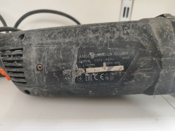 Б/в Кутова шліфмашина Dnipro-M gl-280 01-200954308