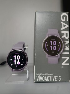 Б/в Смарт-годинник Garmin vivoactive 5 metallic orchid aluminum bezel with orchid case and silicone 01-200958310