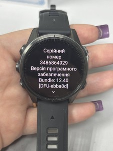 Б/в Смарт-годинник Garmin fenix 8 43mm amoled sapphire 01-201002892