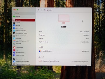 Б/в Моноблок Apple imac 24/ a2439 / m1 / ram8gb / ssd250gb / retina 01-201013666