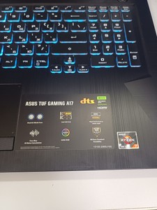 Б/в Ноутбук Asus 17/ryzen 7 7435hs ddr5/16gb ddr5/ssd 512 gb/geforce rtx2050 4gb 01-201020601
