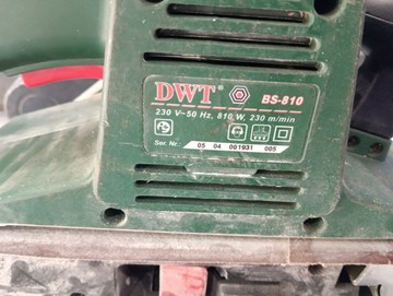 Б/у Ленточная шлифмашина Dwt bs-810 01-201056000