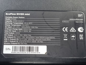Б/у Зарядная станция Ecoflow river mini 01-201064076