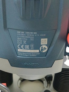 Б/у Фрезер Bosch gof 130 01-201106747