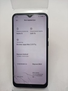 Б/в Мобільний телефон Xiaomi redmi 8 3/32gb 01-201108413