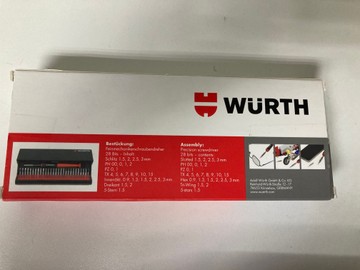 Б/у Отвертка с комплектом бит Wurth art.06134895 01-201127051