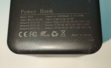 Б/у Повербанк Aura p012 100000mah 01-201131054