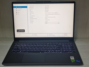 Б/в Ноутбук Lenovo 15/core i5-12450hx ddr5/16gb ddr3/hdd *відсутній/ssd 500 gb/geforce rtx3050 6gb 01-201167326