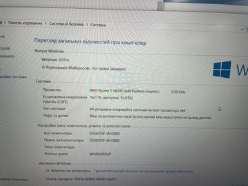 01-200738315: Asus 15/ryzen 5 5600h ddr4/16gb ddr4/ssd 512 gb/*інтегрована