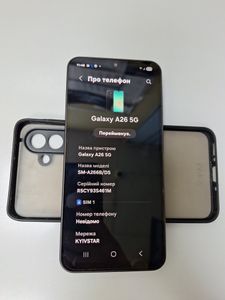 Б/у Мобильний телефон Samsung galaxy a26 5g 8/256gb 01-200815074