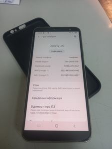 Б/в Мобільний телефон Samsung galaxy j6 2018 2/32gb 01-200814864
