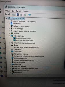 Б/в Ноутбук Lenovo 15/core i5-12450hx ddr5/16gb ddr5/hdd *відсутній/ssd 512 gb/geforce rtx2050 4gb 01-200817049