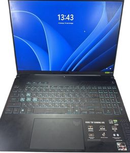 Asus 16/ryzen 5 7535hs ddr5/16gb ddr5/hdd *відсутній/ssd 512 gb/geforce rtx4050 6gb