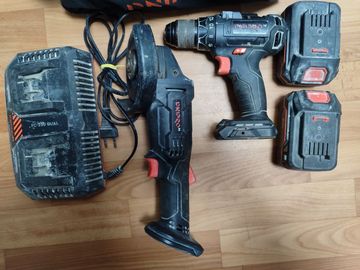 Б/в Набір інструментів Dnipro-M dga-201 + cd-200 bc ultra 2акб 4h зп 01-200888304