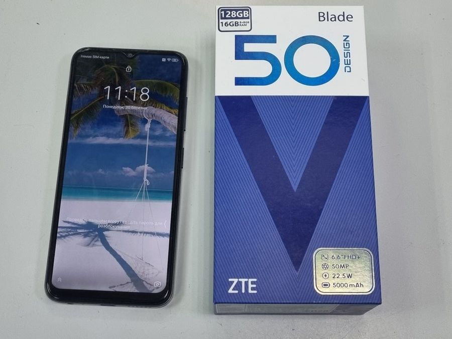 blade v50 design 8/128gb
