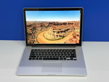 Б/в Ноутбук Apple macbook pro a1398 15,4" core i7 2,8ghz/ram16gb/ssd1000gb/intel iris pro 01-200938272