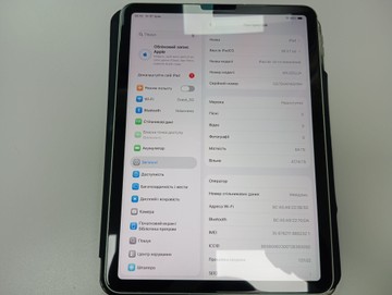 Б/в Планшет Apple ipad air 2020 wi-fi 64gb+lte 01-200941526