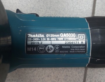 Б/в Кутова шліфмашина Makita ga5030 01-200923451