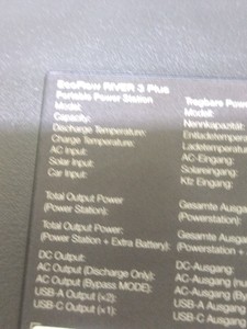 Б/у Зарядная станция Ecoflow river 3 plus 01-200997045