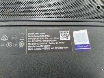 Б/в Ноутбук Lenovo 15/core i5 9300hf ddr4/16gb ddr4/ssd 512 gb/geforce gtx1660ti 6gb 01-200998802
