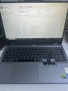 Б/в Ноутбук Lenovo 15/core i5-12600hx ddr4/16gb ddr4/ssd1tb/geforce rtx3050 6gb 01-201011729