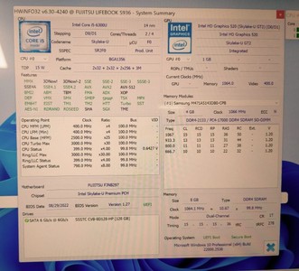 Б/у Ноутбук  13/core i5 6300u ddr3/8gb ddr3/hdd *відсутній/ssd 128 gb/*інтегрована 01-201012505