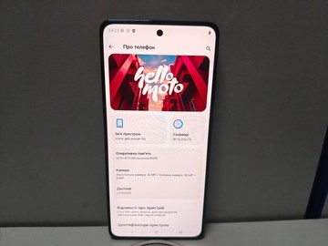 Б/в Мобільний телефон Motorola moto g86 power 12/256gb 01-201031459