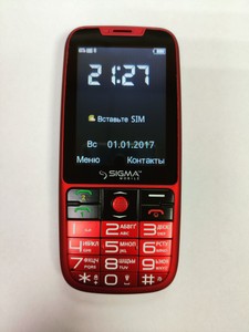 Б/в Мобільний телефон Sigma comfort 50 01-201031286
