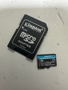 Б/в Карта пам'яті Kingston 1 tb microsdxc canvas go! plus uhs-i u3 v30 a2 class 10 01-201039846