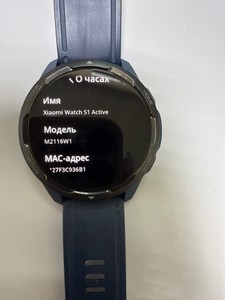 Б/у Смарт-часы Xiaomi watch s1 active 01-201063559