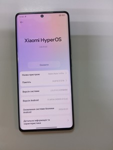 Б/в Мобільний телефон Xiaomi redmi note 14 pro 12/512gb 01-201074919