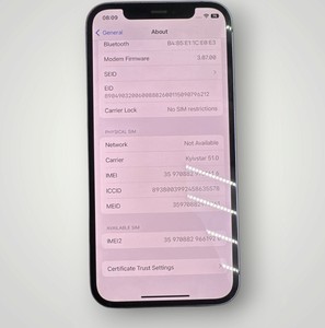 Б/в Мобільний телефон Apple iphone 12 128gb 01-201086498