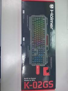 Б/в Клавіатура Holmer k-02gs rgb backlight usb ua 01-201164644