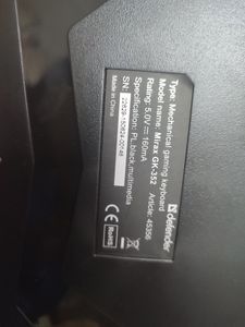 Б/в Клавіатура Defender mirax gk-352 01-200807839