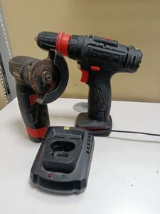 Б/в Набір електроінструментів Dnipro-M cg-12bc ultra / cd-12q 12v/2акб 2ah+4ah / зп tekhmann tb20/i12 01-200816568