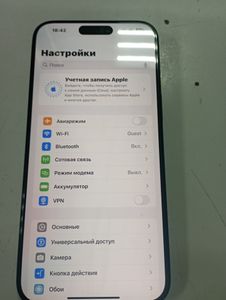 Б/в Мобільний телефон Apple iphone 15 pro max 1tb esim 01-200824364