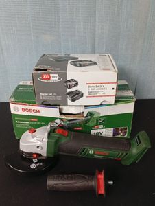 Б/в Кутова шліфмашина Bosch advanced grind 18 + 1 акум + зп 01-200831138